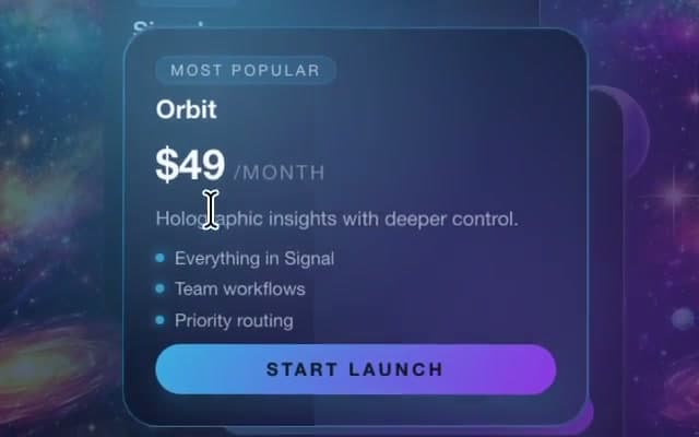 Holographic Pricing Stack preview